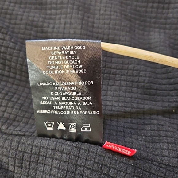 Hawke & Co Performance Black Hoodie Men's Size Large Zip Jacket Fleece Lined NWT - Picture 16 of 16